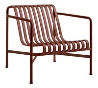 HAY - Palissade Lounge Chair Low, Iron Red - Iron Red