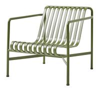 HAY - Palissade Lounge Chair Low, Olive - Olive