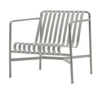 HAY - Palissade Lounge Chair Low, Sky Grey - Sky Grey