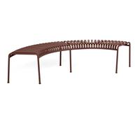 HAY - Palissade Park Bench - Iron Red