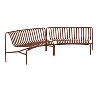 HAY - Palissade Park Bench Starter Set In/In, Iron Red - Iron Red