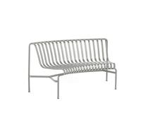 HAY Palissade Park Dining Bench IN 1 Piece incl. Mounting Kit Not Freestanding Sky Gray