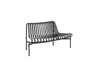 HAY Palissade Park Dining Bench Out 1 Piece incl. Assembly Kit Not Freestanding Anthracite
