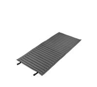 HAY - Palissade Cushion Quilted Lounge Chair Low, Anthracite - Anthracite