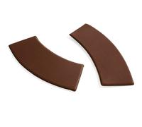 HAY - Palissade Seat Cushion For Park Bench With Backrest In/Out, Iron Red - Iron Red