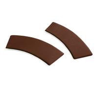 HAY - Palissade Seat Cushion For Park Bench With Backrest Out/Out, Iron red - Iron Red