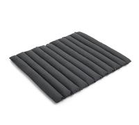 HAY - Palissade Soft Quilted Cushion For Dining Bench, Anthracite - Anthracite