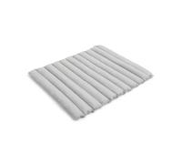 HAY Palissade Soft Quilted Cushion For Dining Bench With Armrest Sky Grey