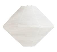 HAY - Paper Shade Diamond 60 Lampshade, Classic White - Classic White