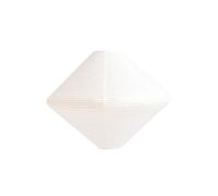 Hay Paper Shade Diamond Shade Without Cord Ø80 Classic White
