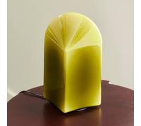 HAY Parade LED table lamp moss green height 24 cm