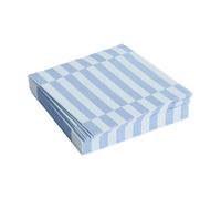 HAY - Pattern Napkins 33x33 cm, Light Blue / Dusty Blue - Light blue