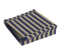 HAY - Pattern Napkins 33x33 cm, Dark Blue / Dark Sand - Dark Blue