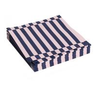 HAY - Pattern Napkins 33x33 cm, Dark Blue / Light Pink - Dark Blue