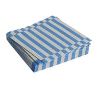 HAY - Pattern Napkins 33x33 cm, Grey / Blue - Grey