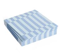 HAY - Pattern Napkins 33x33 cm, Light Blue / Dusty Blue - Light blue