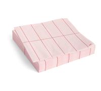 HAY - Pattern Napkins 33x33 cm, Red / Light Pink - Red