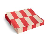 HAY - Pattern Napkins 33x33 cm, Red / Off-white - Red