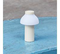 HAY PC Portable LED table lamp rechargeable battery, cream white