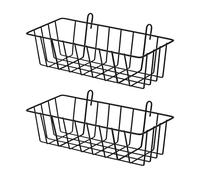 Hay Rack - 2pcs Cage Hello Stand | Metal Bunny Feeder, Cup Holder, Small Animal Basket with Hooks for Ferret, Bunnys, Guinea Pigs, Small Animals