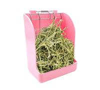 Hay Rack - Feeder, Compact Hay Holder Design, Cage Side Feeding Support, Neat Food Access | Perfect for Rabbits, Guinea Pigs, Chinchilla Habitats, Free