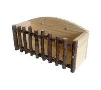 Hay Rack for Large Food Dispenser Stand | Rabbit Feeder for Hamster Chinchilla Ferret Small Animal Cage House Room