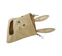 Hay Rack For Rabbit | Hanging Hay Dispenser with Storage Bag | Equipped with Strategically Spaced Ventilation Holes and Strategically Spaced Ventilation Holes, This Hay Bag Reduces Dice Buildup