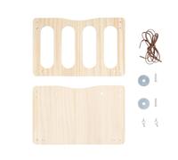 Hay Rack for Rabbits Large Wooden Feeder Holder Rack | Wooden Hay Feeder for Small Animals Ferret Chinchilla Hamster Home, Room, Apartment and Cage
