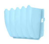 Hay Rack, Rabbit Grass Feeder Plastic Hanging Hay Manger Hay Bowl External Shelf for Rabbit Bunny Guinea PigChinchilla 9.8x6.2x2.7in(Blue)