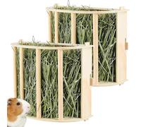 Hay Rack Rabbit, Hay Rack, Guinea Pigs, Hay Feeder for Cage Feeding Station - for Rabbits, Guinea Pigs, Rabbits, Hamsters, Chinchilla, Pack of 2