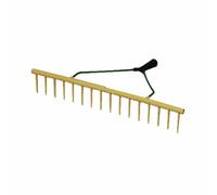 Hay Rake Garden Rake Kunststoffrechen Rake 16 Prongs 64cm - Lightweight & Robust