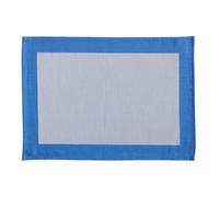 Hay Blue Ram Colour-block Organic-cotton Placemat 40cm X