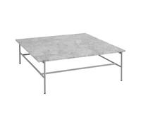 HAY Rebar coffee table 100x104x33 cm Grey marble-fossil