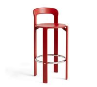 HAY Rey Bar Stool H75 Scarlet Red