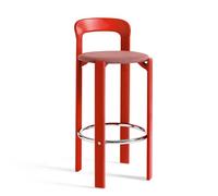 HAY Rey Bar Stool H75 Scarlet Red/Steelcut Trio 636