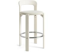 HAY - Rey Bar Stool Upholstered 65 cm, Cream White - Cream White