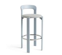 HAY Rey Barstool H75 Slate Blue/Steelcut Trio 113