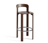HAY Rey Barstool H75 Umber Brown