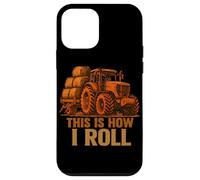 Hay Season Farming This Is How I Roll Funny Tractor Farmer Case for iPhone 12 mini