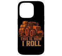 Hay Season Farming This Is How I Roll Funny Tractor Farmer Case for iPhone 14 Pro