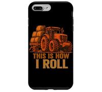 Hay Season Farming This Is How I Roll Funny Tractor Farmer Case for iPhone 7 Plus/8 Plus