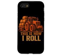 Hay Season Farming This Is How I Roll Funny Tractor Farmer Case for iPhone SE (2020) / 7/8