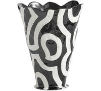 HAY Jessica Hans Shadow vase 25 cm Black-white