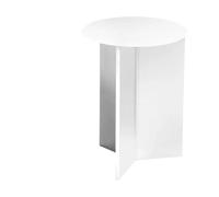HAY Slit high side table Ø35 cm White