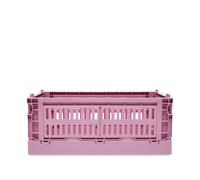 HAY Small Recycled Colour Crate Dusty Rose