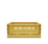 HAY Small Recycled Colour Crate Dusty Yellow