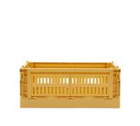 HAY Small Recycled Colour Crate Golden Yellow