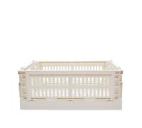 HAY Colour Crate S Transport Box Recycled Polypropylene Off-White