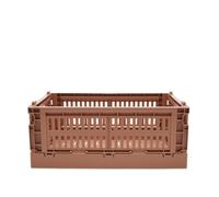 HAY Small Recycled Colour Crate Terracotta