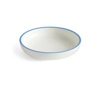 HAY Sobremesa serving bowl L Ø25 cm White-blue